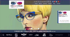 Desktop Screenshot of eyewearhaus.com